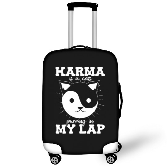 Karma is a Cat Purring in My Lap Witchcraft Tarot Luggage Covers
