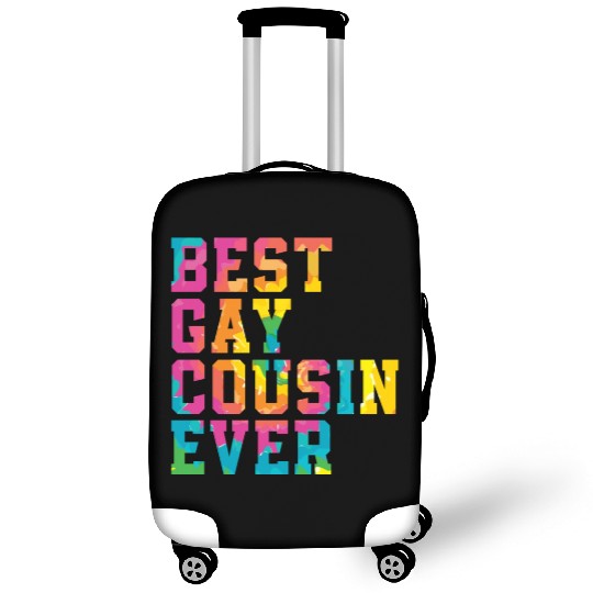 Best Gay Cousin Ever Rainbow Pride Month LGBTQ Gay Luggage Covers