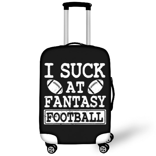Funny I Suck At Fantasy Football League Loser Luggage Covers