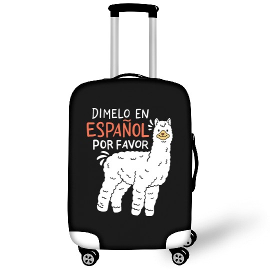 Spanish Teacher Llama Luggage Covers