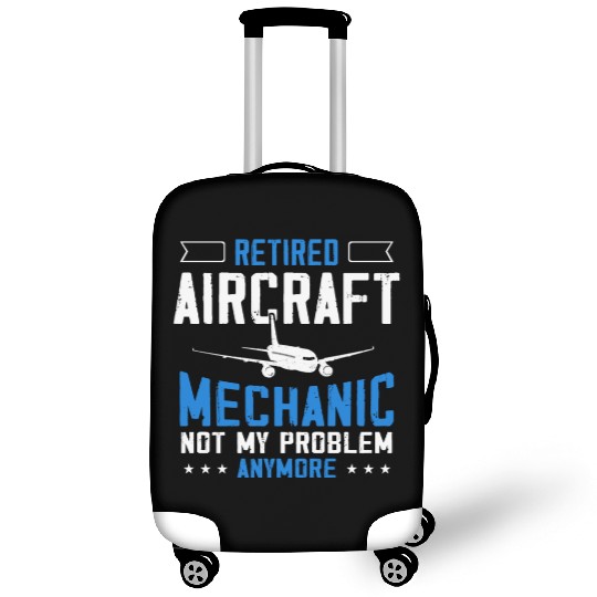 Aircraft Mechanic, airplane mechanic Luggage Covers