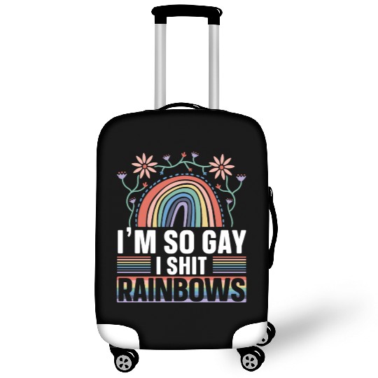 Gay Rights Rainbow Pride Month LGBTQ Gay Pride Luggage Covers