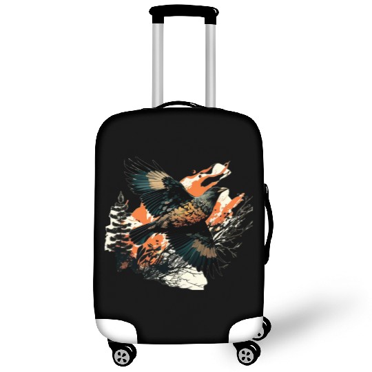 Rossignol bird Luggage Covers