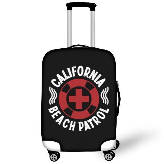 Lifeguard california beach patrol pool guard Luggage Covers