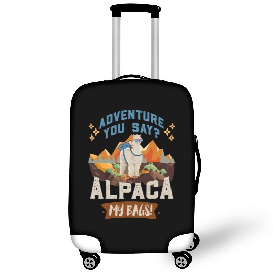 Alpaca my Bags Hiking funny Mountain fan Hiker Luggage Covers