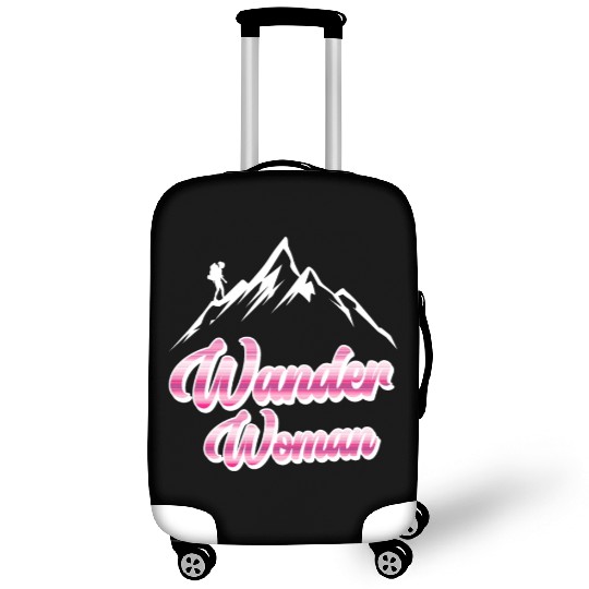 Wanderwoman Hiker Mountaineer Wanderlust Luggage Covers