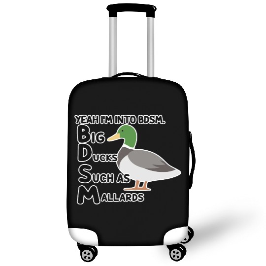 yeah i'm into bdsm big ducks such as mallards Luggage Covers