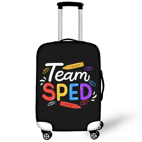 Sped Special Education Sped Teacher Student Luggage Covers