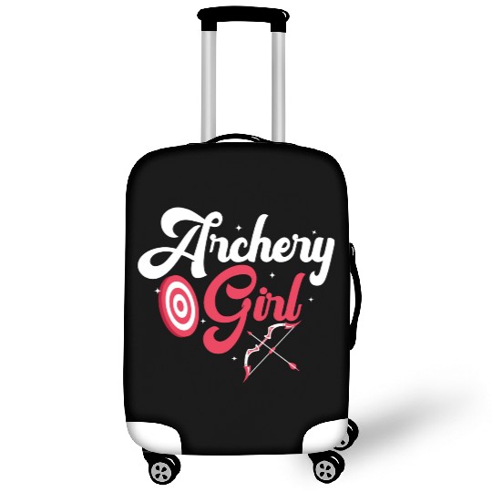 Archery Girl Archer Target Bow & Arrows Luggage Covers