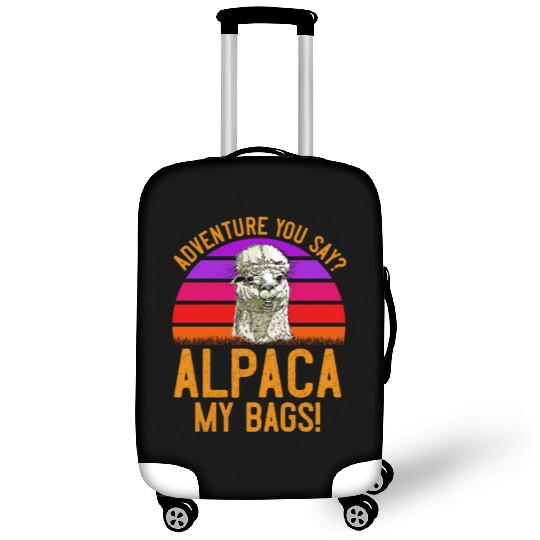 Alpaca my Bags Mountaineer funny Hiking Luggage Covers