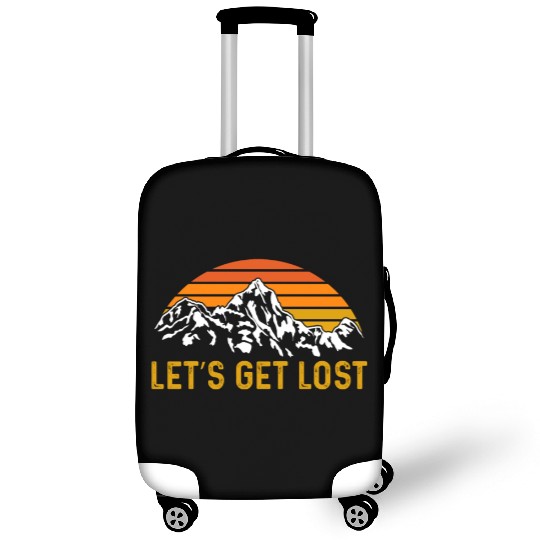 Let us get Lost Wanderlust funny Hiking Luggage Covers