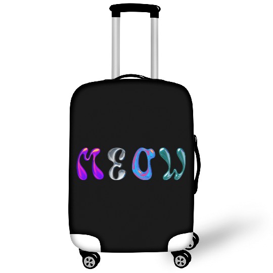 meow kitty Luggage Covers