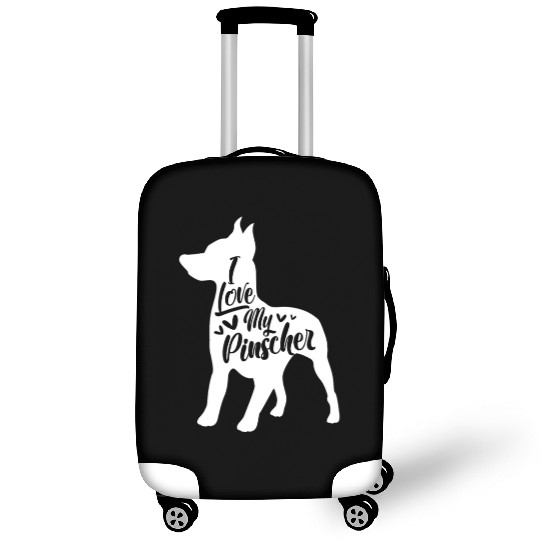 I Love My Pinscher Miniature Pinscher Min Pin Luggage Covers