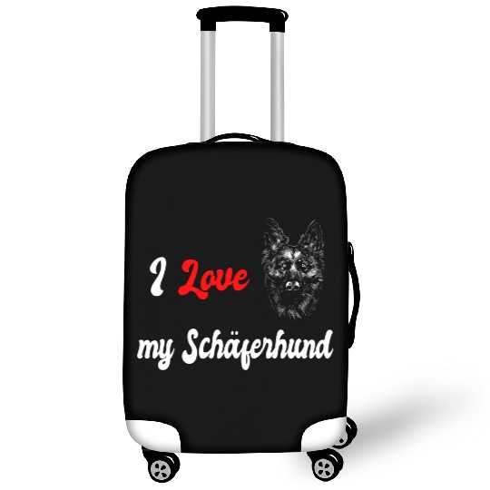 I love my German Shepherd Luggage Covers