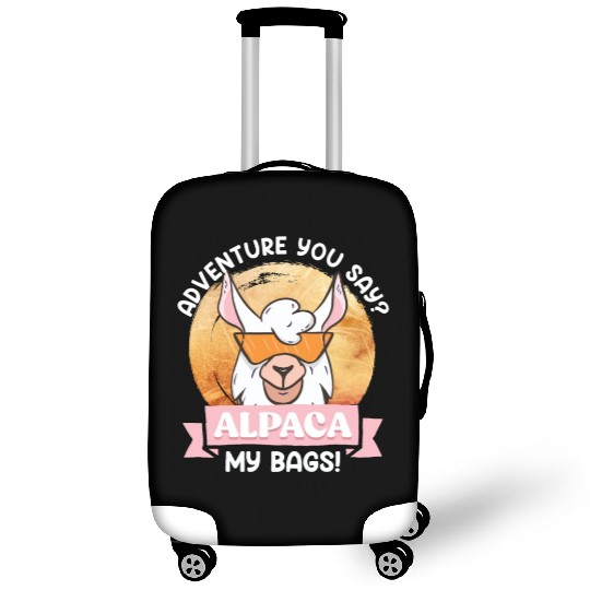 Alpaca my Bags funny Mountaineer Mountain fan Luggage Covers