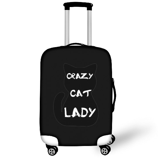 Crazy cat lady Luggage Covers