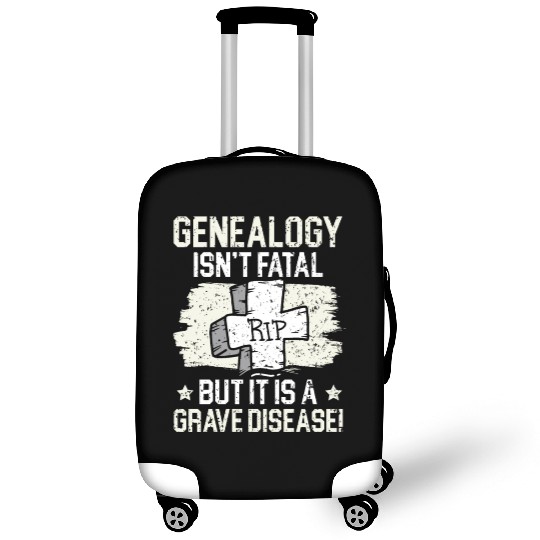 Genealogy Isn't Fatal But It Is A Grave Disease Luggage Covers