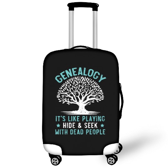 Genealogy Playing Hide And Seek With Dead People Luggage Covers