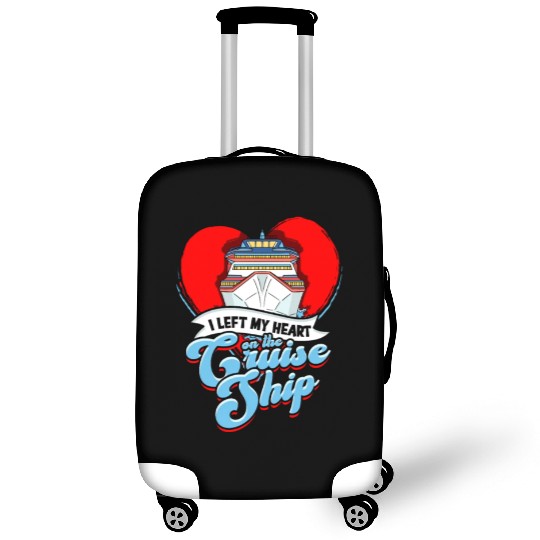 I left my heart on the cruise ship - Cruise Luggage Covers