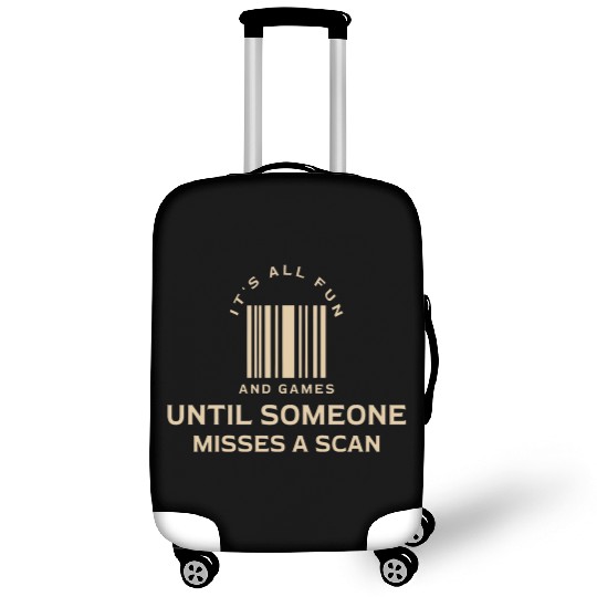 Funny Postal Worker Design It's all fun and games Luggage Covers