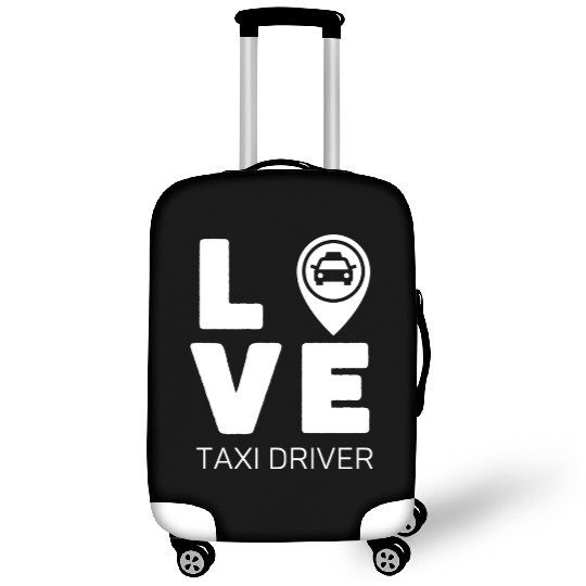 Love Taxi Driver Luggage Covers