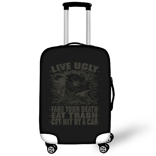 Realistic Possum Wild Animal Opossum Luggage Covers