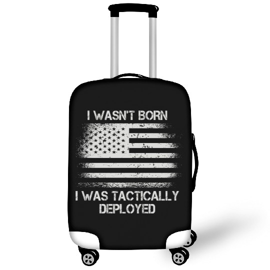 Patriotic Army Veteran Us Soldier Saying Luggage Covers