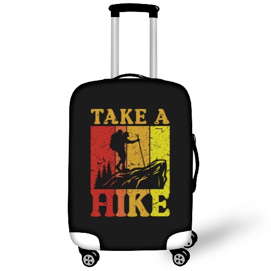 Take a Hike Wanderlust Hiker Hiking Mountains Luggage Covers