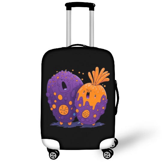 crazy carrot Luggage Covers