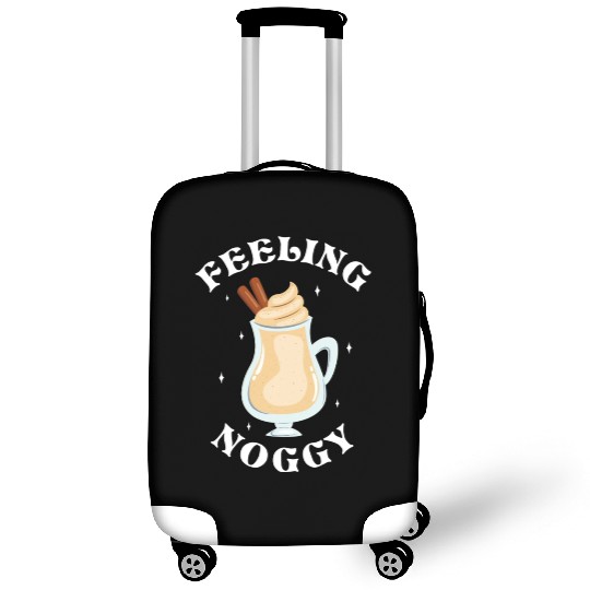 Feeling Noggy Funny Eggnog Lover Christmas Themed Luggage Covers