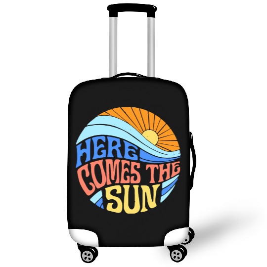 Here comes the sun Luggage Covers