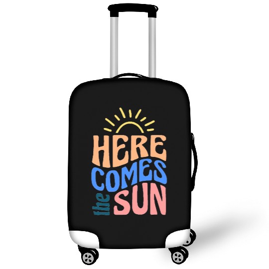 Here comes the sun Luggage Covers