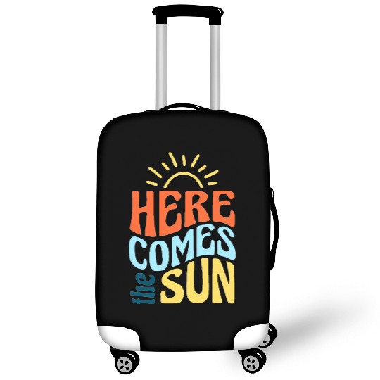Here comes the sun Luggage Covers