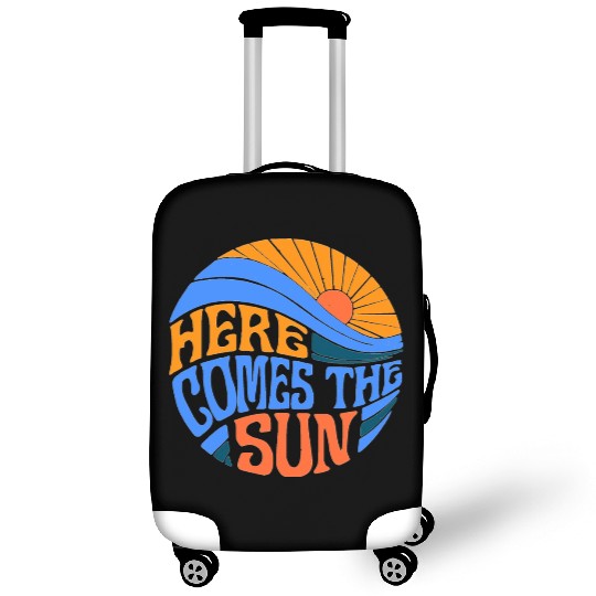 Here comes the sun Luggage Covers