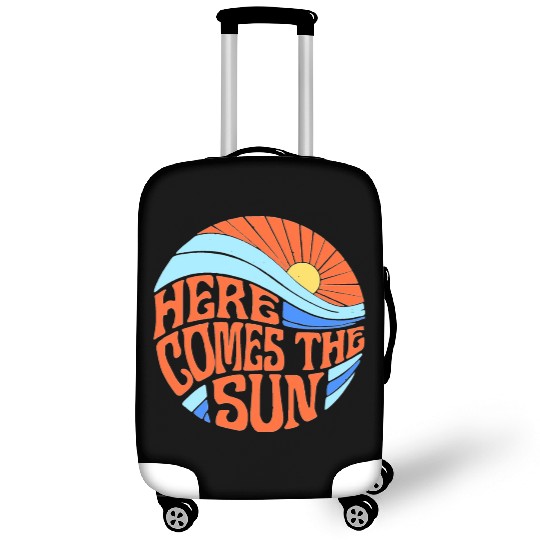 Here comes the sun Luggage Covers