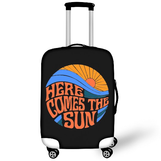 here comes the sun Luggage Covers