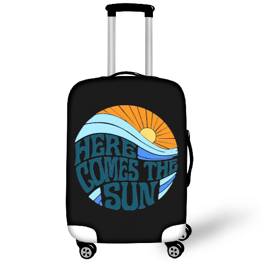 Here comes the sun Luggage Covers