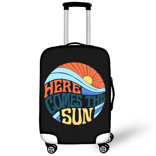 Here comes the sun Luggage Covers