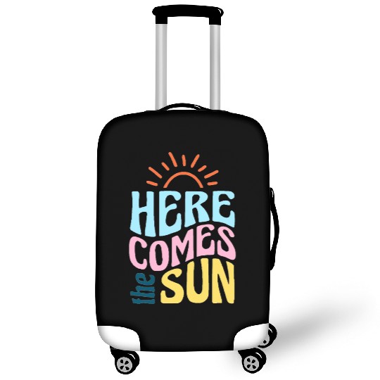 Here comes the sun Luggage Covers