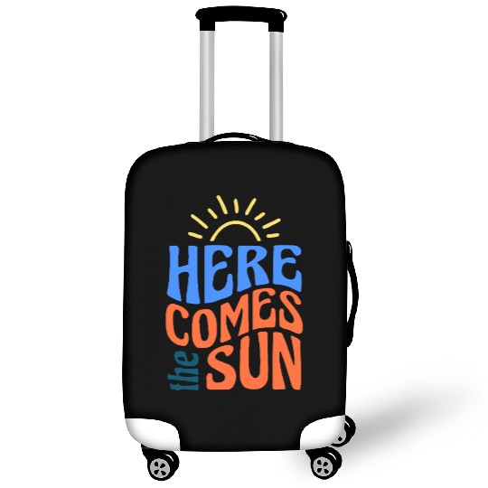 Here comes the sun Luggage Covers