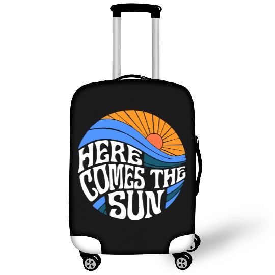 Here comes the sun Luggage Covers