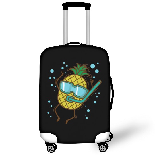 Pineapple dives Tropical sweet Fruit Luggage Covers