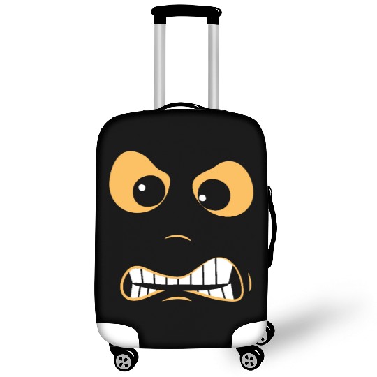 Face Character Design Luggage Covers