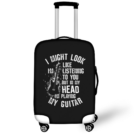 Only guitar in mind Luggage Covers