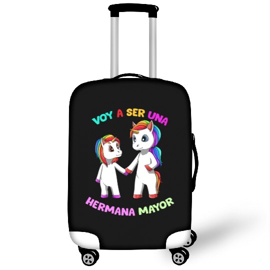 Kids Big Sister Unicorn Pregnancy Gift Brothers Luggage Covers