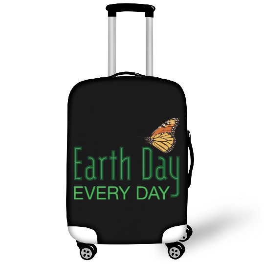 Earth Day Butterfly Luggage Covers