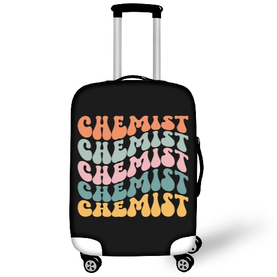 Funny Retro Vintage Science Chemistry Teacher Luggage Covers