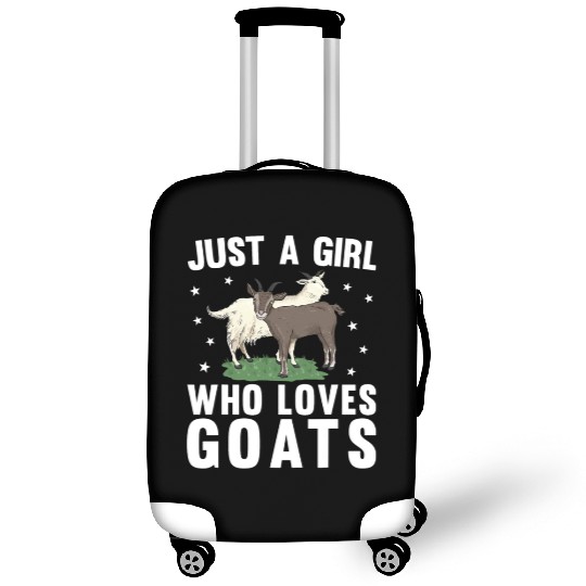 Cool Goat For Women Girls Goat Whisperer Farm Luggage Covers