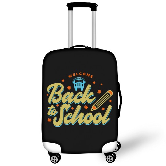 Welcome Back To School School Bus Driver Luggage Covers