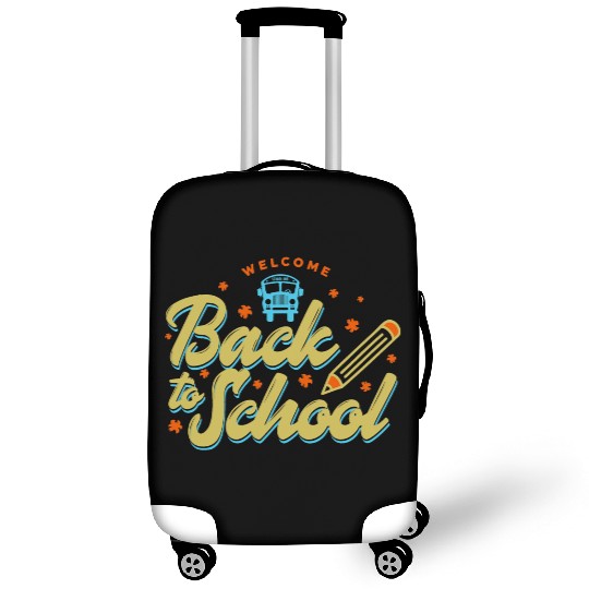 Welcome Back To School School Bus Driver Luggage Covers